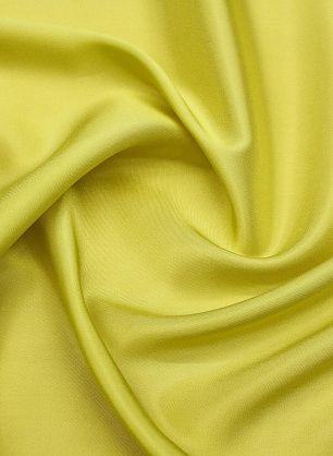 Подкладочная стрейч (о) лимонная - в интернет-магазине тканей Тессутидея арт. 07-1488