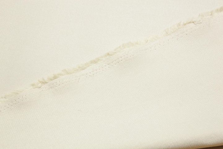 Плательная стрейч с блеском (о) светло-бежевая - итальянские ткани Тессутидея арт. 03-4995