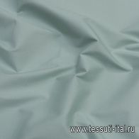 Сорочечный поплин стрейч (о) мятный - итальянские ткани Тессутидея арт. 01-6853