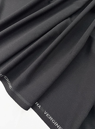 Костюмная шерсть (о) темно-серая - в интернет-магазине тканей Тессутидея арт. 05-5286