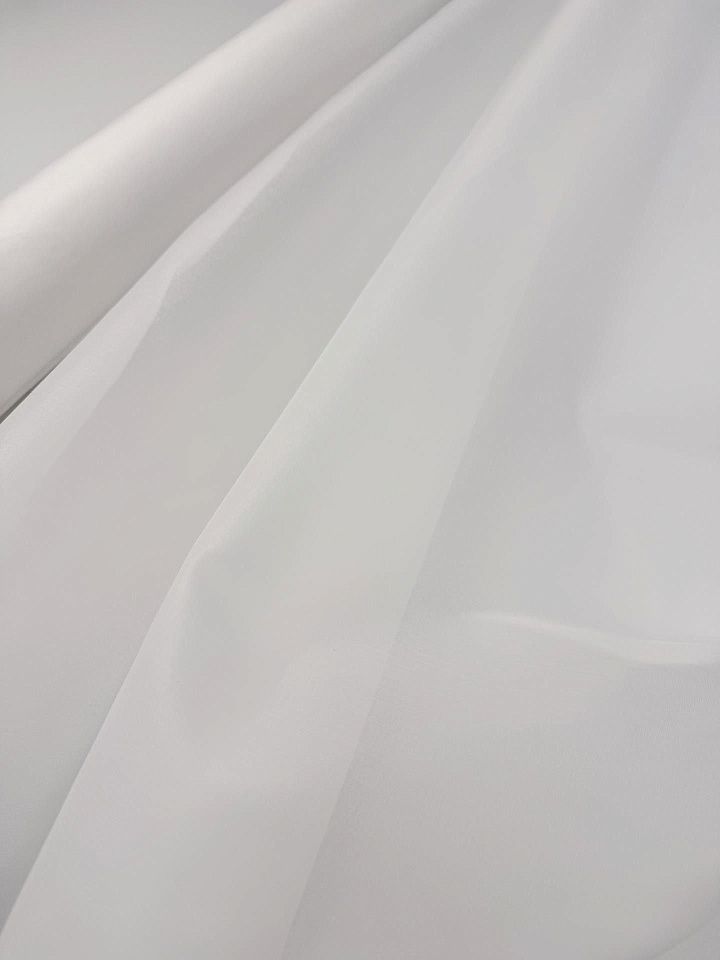 Органза хлопок (о) белая - итальянские ткани Тессутидея арт. 01-8109