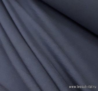 Футер (о) темно-синий - итальянские ткани Тессутидея арт. 12-0865