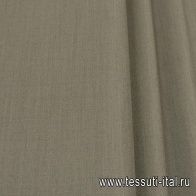 Костюмная стрейч (о) оливковая - итальянские ткани Тессутидея арт. 05-4240