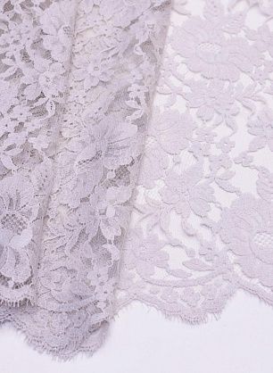 Кружевное полотно (о) светло-серо-бежевое Solstiss - в интернет-магазине тканей Тессутидея арт. 03-5997