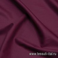 Плательная шерсть супер (о) Leitmotiv бордовая - итальянские ткани Тессутидея арт. 17-0363