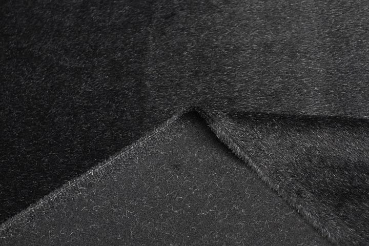 Пальтовая альпака+шерсть (о) темно-серая - итальянские ткани Тессутидея арт. 09-2165