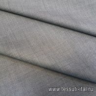 Костюмная (о) бежево-черная меланж - итальянские ткани Тессутидея арт. 05-2727