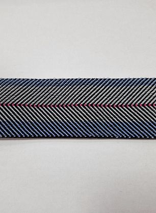 Резинка ш-4см серо-голубая с розовой полосой - в интернет-магазине тканей Тессутидея арт. F-5861