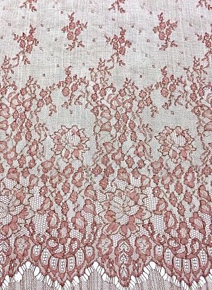 Кружево с люрексом (н) бордово-золотое Solstiss - в интернет-магазине тканей Тессутидея арт. 03-5049