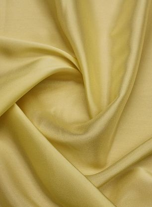 Подкладочная стрейч (о) бледно-желтая  - в интернет-магазине тканей Тессутидея арт. 07-1495