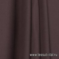 Костюмная стрейч (о) шоколадная - итальянские ткани Тессутидея арт. 05-4311