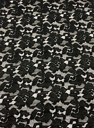 Кружево (о) черное - в интернет-магазине тканей Тессутидея арт. 03-4829