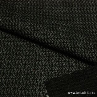 Жаккард (н) серо-черный - итальянские ткани Тессутидея арт. 03-3366