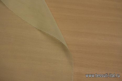 Шелк марлевка (о) светло-зеленый - итальянские ткани Тессутидея арт. 10-3248