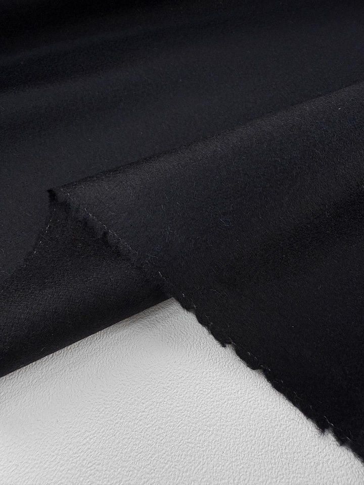 Костюмная кашемир (о) темно-синяя - итальянские ткани Тессутидея арт. 05-5146