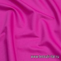 Плательная шерсть супер (о) Leitmotiv ярко-розовая - итальянские ткани Тессутидея арт. 17-0681