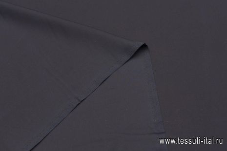 Крепдешин (о) черный - итальянские ткани Тессутидея арт. 10-3028
