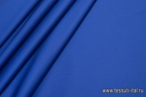 Хлопок стрейч (о) васильковый - итальянские ткани Тессутидея арт. 01-5536
