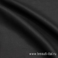 Лен сорочечный (о) черный - итальянские ткани Тессутидея арт. 16-1079
