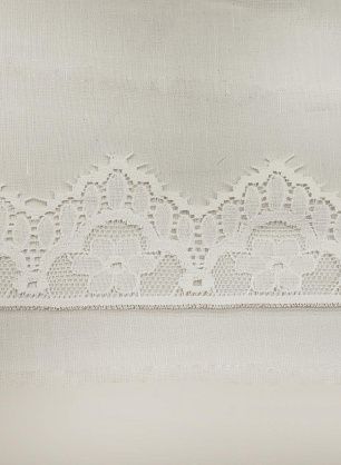 Кружево белое ш-5,5см - в интернет-магазине тканей Тессутидея арт. 01-7910