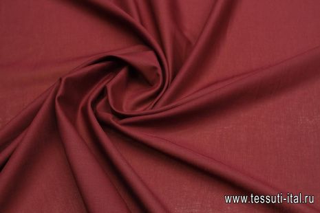 Батист (о) вишневый - итальянские ткани Тессутидея арт. 01-7431