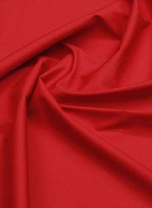 Сорочечная поплин стрейч (о) красная  - в интернет-магазине тканей Тессутидея арт. 01-7186