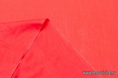 Батист (о) красный - итальянские ткани Тессутидея арт. 01-5012