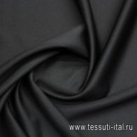 Трикотаж дабл (о) черный - итальянские ткани Тессутидея арт. 13-1603