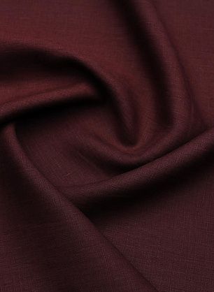 Лен сорочечный (о) бордовый - в интернет-магазине тканей Тессутидея арт. 16-1026