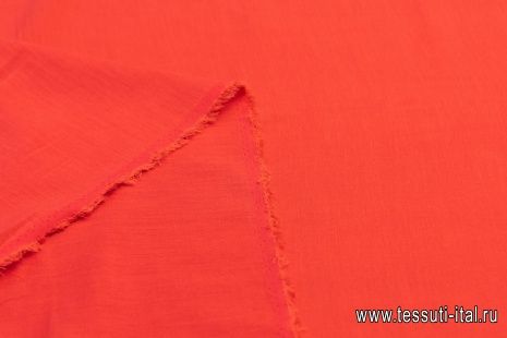 Маркизет стрейч (о) красный - итальянские ткани Тессутидея арт. 10-1426