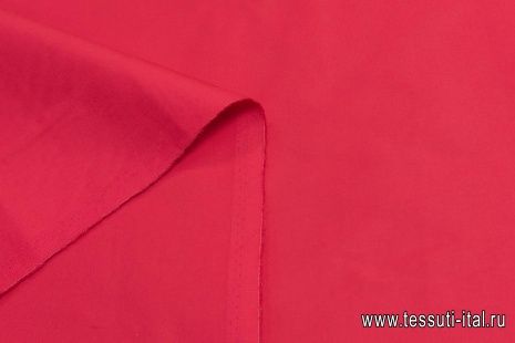 Хлопок стрейч (о) красный - итальянские ткани Тессутидея арт. 01-6812