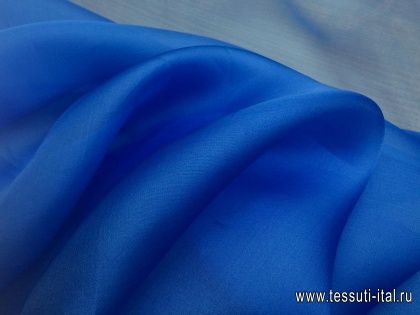 Органза (о) голубая - итальянские ткани Тессутидея арт. 02-7460