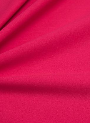 Плательная стрейч дабл (о) малиновая - в интернет-магазине тканей Тессутидея арт. 17-0954
