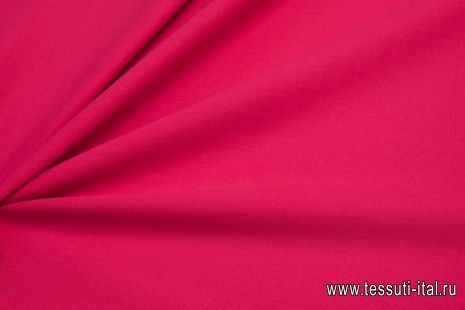Плательная стрейч дабл (о) малиновая - итальянские ткани Тессутидея арт. 17-0954