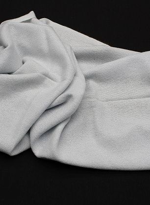 Кашемир купон-палантин светло-голубой 175*45см - итальянские ткани Тессутидея.