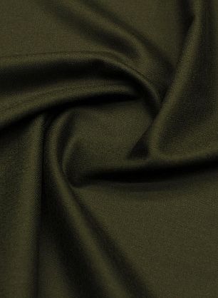 Костюмная шерсть (о) темное хаки - в интернет-магазине тканей Тессутидея арт. 05-4890