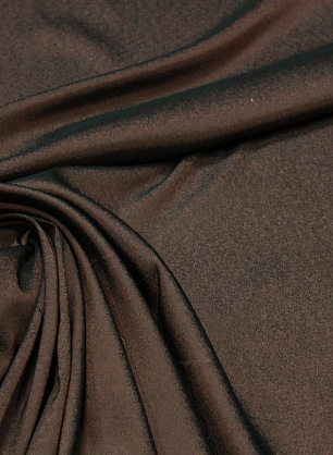 Подкладочная стрейч (о) черно-коралловая ш-130см - в интернет-магазине тканей Тессутидея арт. 08-0710