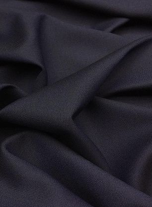 Костюмная (о) сине-черная - в интернет-магазине тканей Тессутидея арт. 05-2726