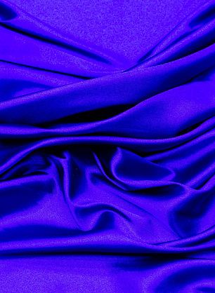 Плательный атлас стрейч (о) васильковый - в интернет-магазине тканей Тессутидея арт. 02-8216