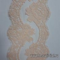 Кружево (о) персиковое ш-14см Solstiss - итальянские ткани Тессутидея арт. 03-4229