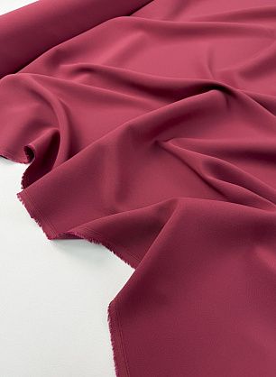 Плательная кади стрейч (о) сливовая - в интернет-магазине тканей Тессутидея арт. 04-1848