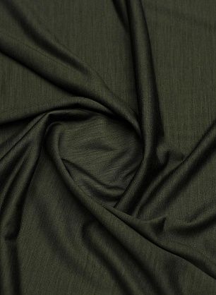 Трикотаж шерсть (о) темное хаки - в интернет-магазине тканей Тессутидея арт. 15-1145