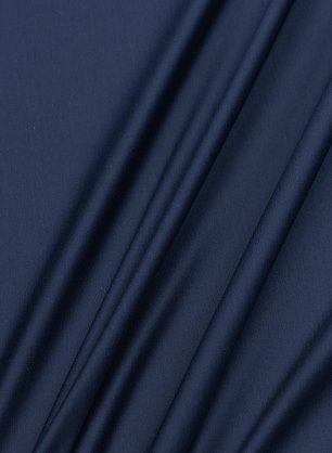 Трикотаж мерсерезированный хлопок (о) темно-синий - в интернет-магазине тканей Тессутидея арт. 12-1118