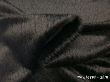 Пальтовая (о) черная - итальянские ткани Тессутидея арт. 09-1455