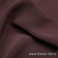 Крепдешин (о) шоколадный - итальянские ткани Тессутидея арт. 02-7512