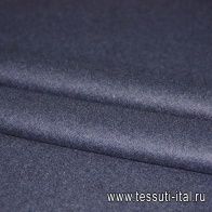 Пальтовая лоден (о) темно-синяя ш-130см - итальянские ткани Тессутидея арт. 09-1033