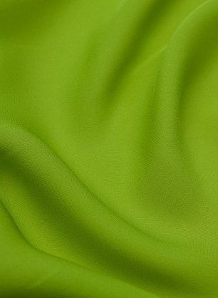 Крепдешин (о) салатовый - в интернет-магазине тканей Тессутидея арт. 02-7621
