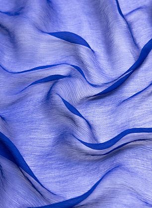 Шифон крэш (о) темно-синий - в интернет-магазине тканей Тессутидея арт. 10-1220