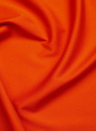 Хлопок пике стрейч (о) ярко-оранжевый - в интернет-магазине тканей Тессутидея арт. 01-7637