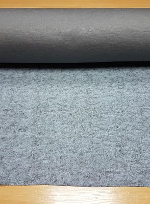 Трикотаж двусторонний (о) серо-голубой - в интернет-магазине тканей Тессутидея арт. 13-1156